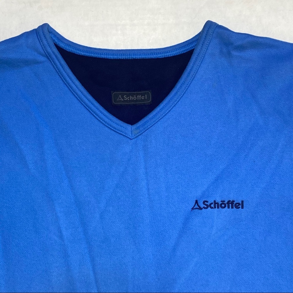 Schoffel V-Neck Pullover Sweatshirt - image 3